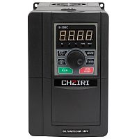 Частотный преобразователь Chziri ZVF300H-G3R7S2SD Частотный преобразователь ZVF300H, 220В, 3,7кВт, 16А