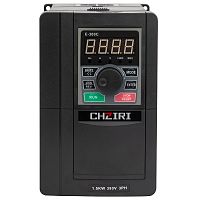Частотный преобразователь Chziri ZVF300H-G1R5T4SD Частотный преобразователь ZVF300H, 380В, 1,5кВт, 3,7А