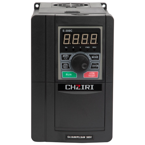 Частотный преобразователь Chziri ZVF300H-G5R5/P7R5T4MD Частотный преобразователь ZVF300H, 380В, 5,5кВт, 13А